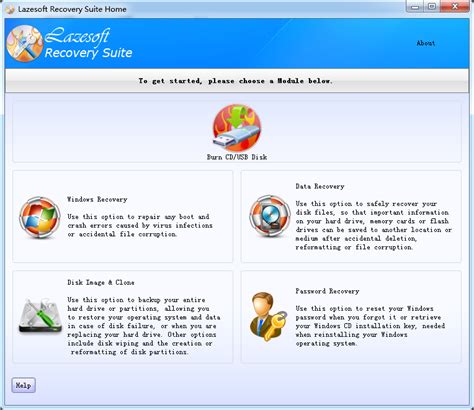 Free download of Moveable Lazesoft Rescue Rooms 4. 3